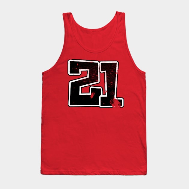 21st Birthday 2021 Tank Top by Kev Brett Designs